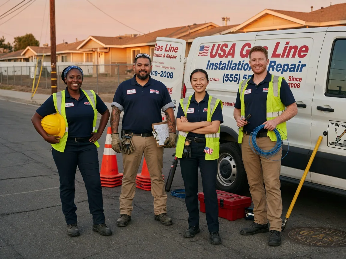 Gas Line Installation company in Trinity, AL
